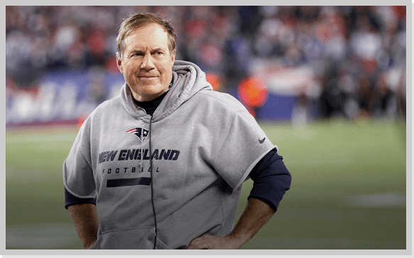 Bill Belichik has more post season experience than any other current coach, having reached the playoffs an impressive 14 times.