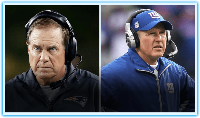 A top quality coach such as Bill Belichik or Tom Coughlin make all the difference to a team.