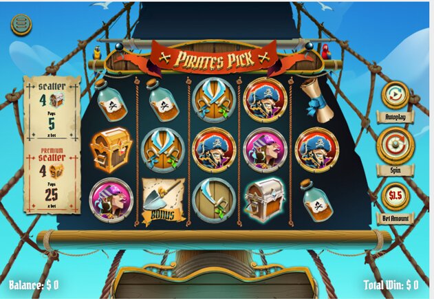 Pirates Pick Gameplay