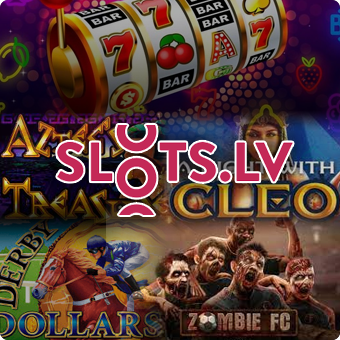 Collage of Different Slot Games on Slots.lv