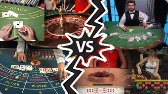 Jackpot City Live Games VS Real Games