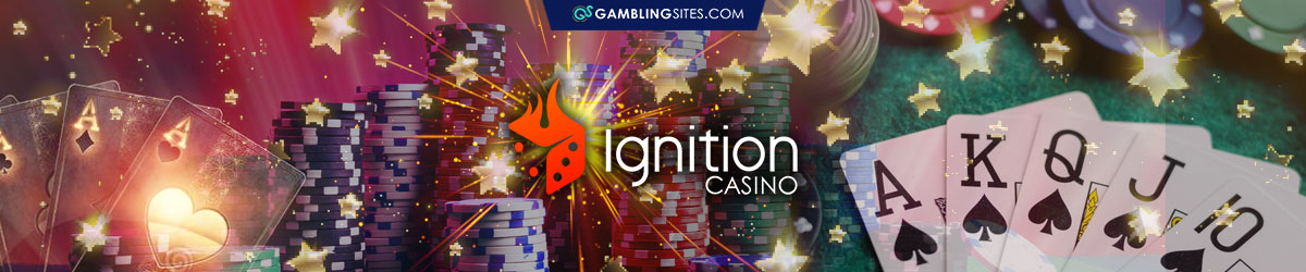 Poker Cards and Casino Chips, Ignition Casino Logo