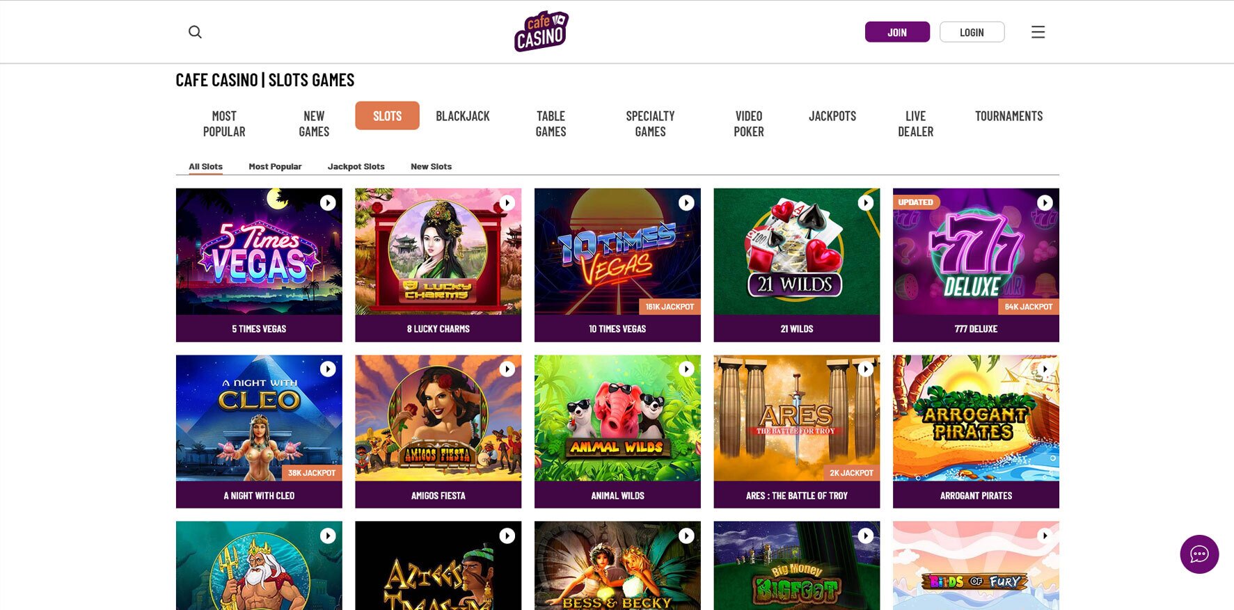 Café Casino Review An Honest Look at CafeCasino.lv in 2023