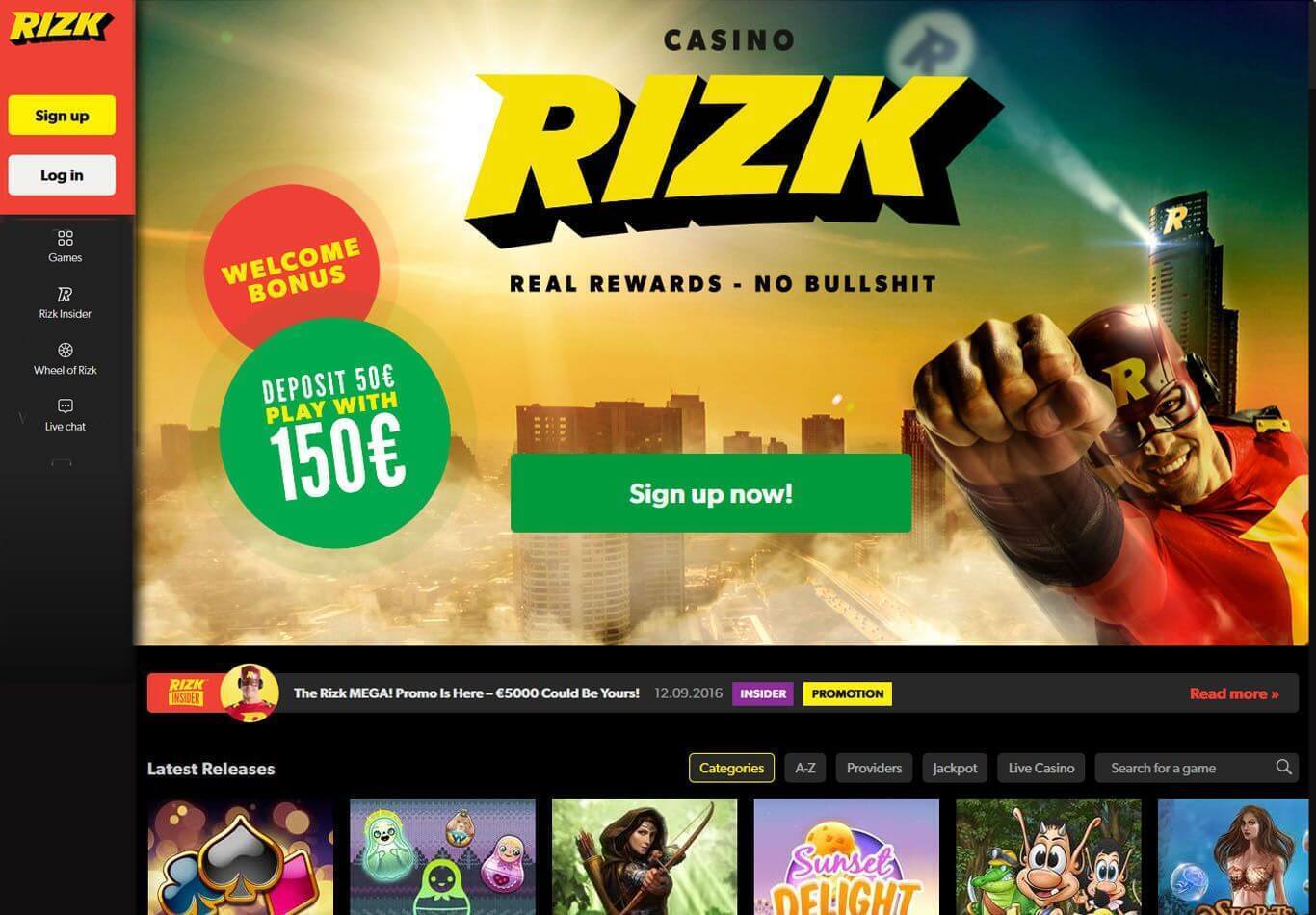 Rizk Casino Review For 2024 Is The New Online Casino Really Legit 