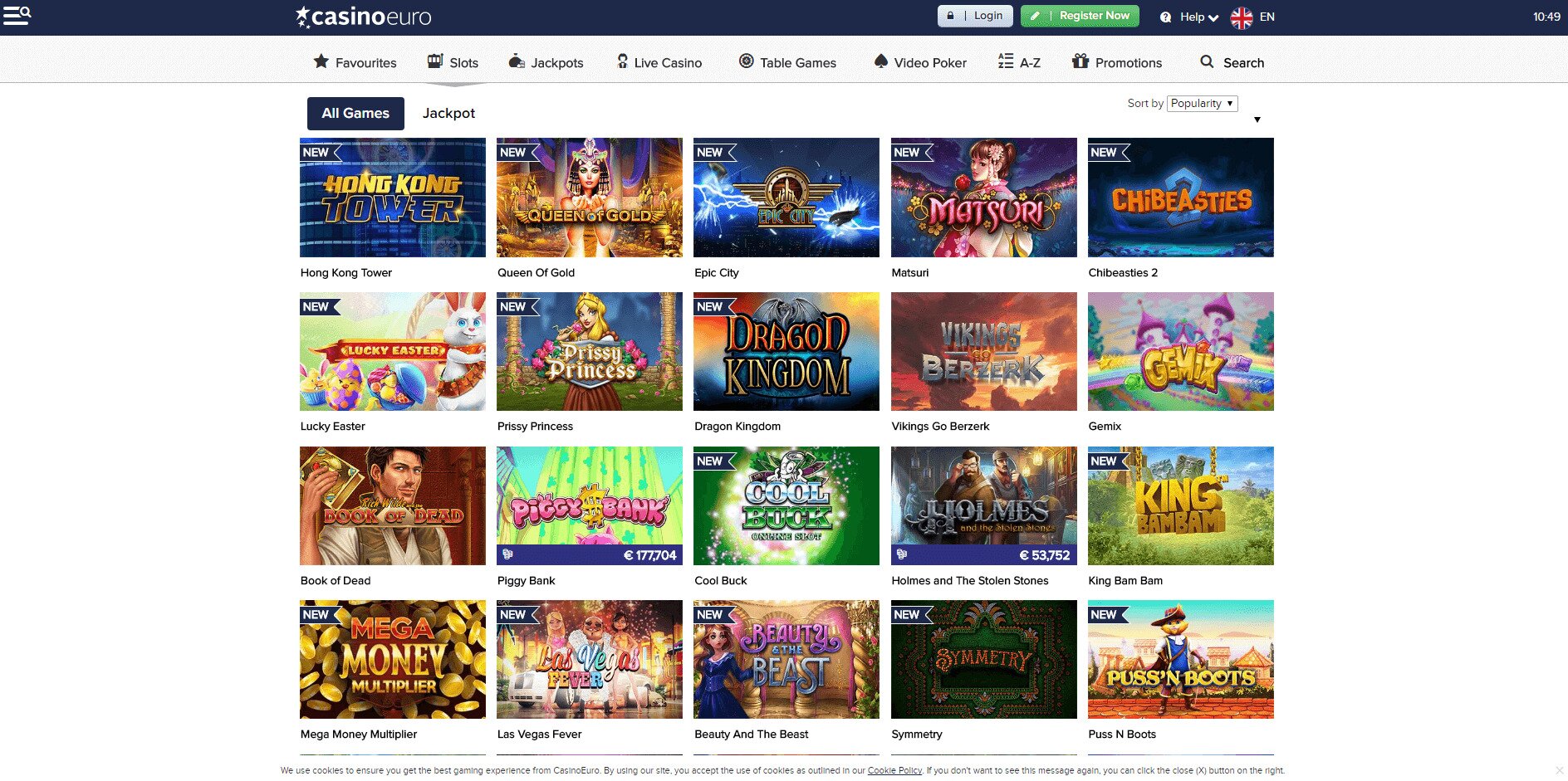 Casino Euro Review - A Trustworthy Casino for You In 2024?