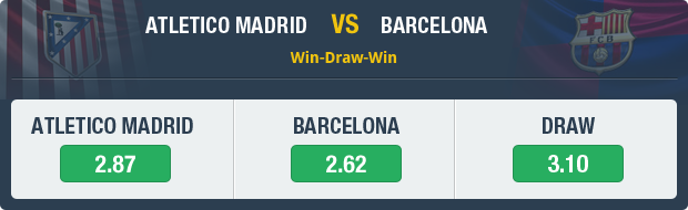 Atletico Madrid vs Barcelona