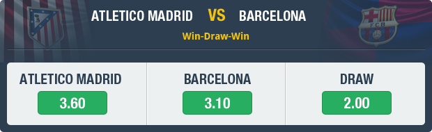 Atletico Madrid vs Barcelona