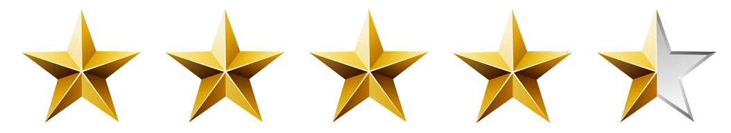 4.5 Star Rating