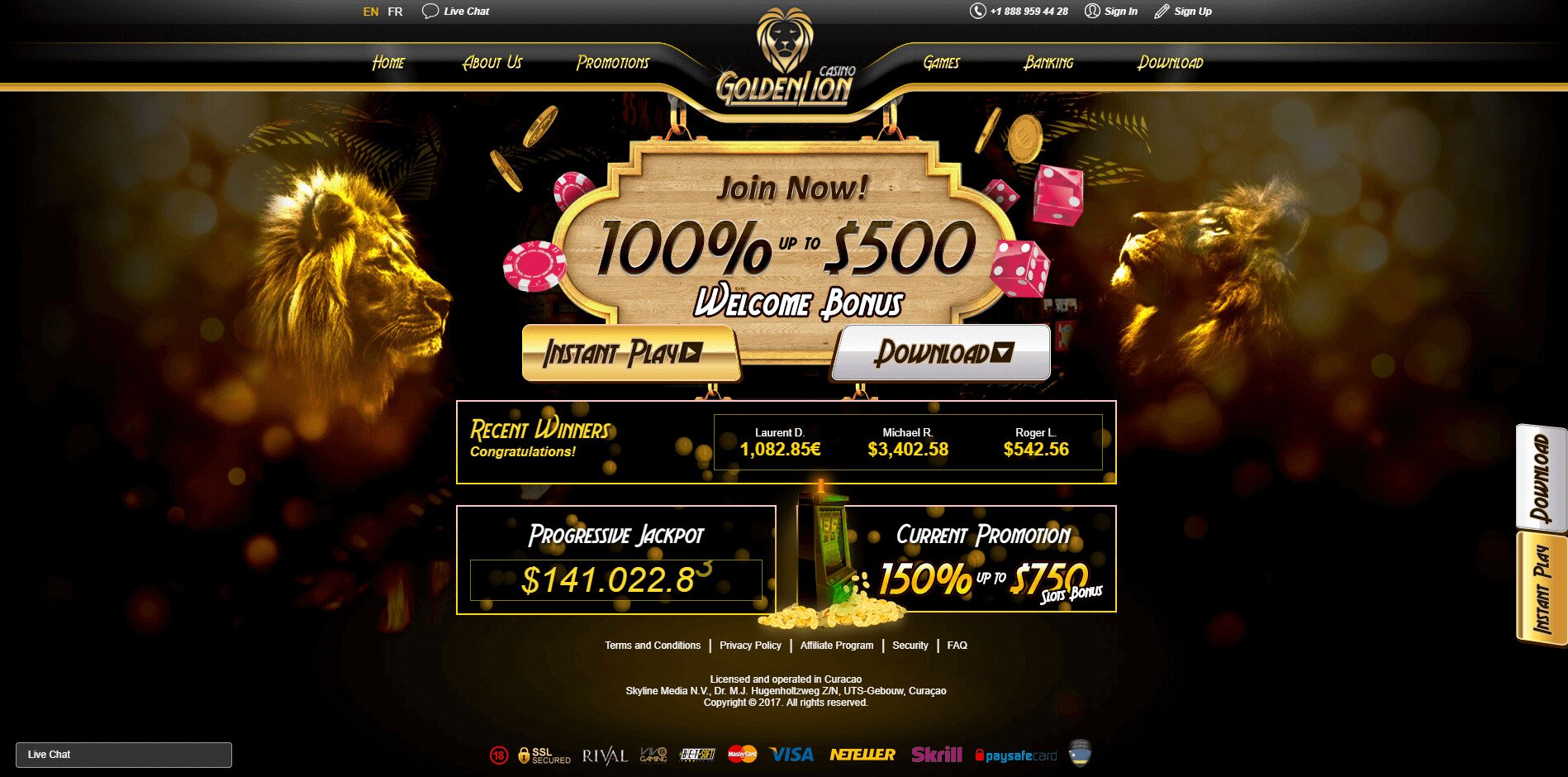 Golden Lion Casino Review 2024 - Detailed Assessment of Golden Lion