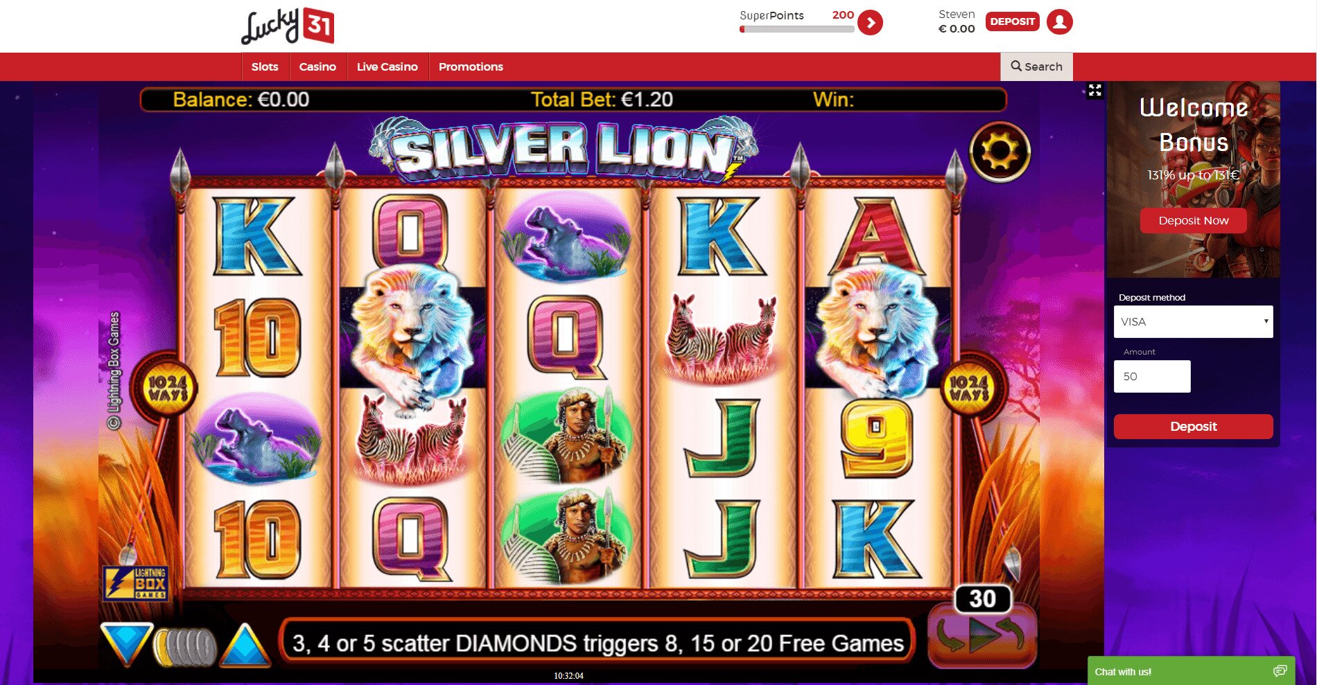 Accélérez votre lucky 31