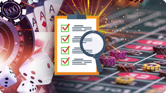 Casino Table Game, Poker Cards, Checklist