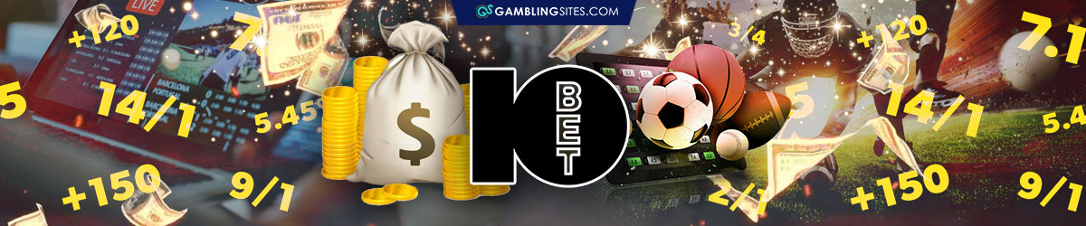 Banner of Different Sports on 10Bet, Icon of Money Bag
