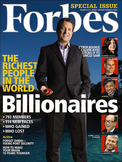 Calvin Ayres on Forbes