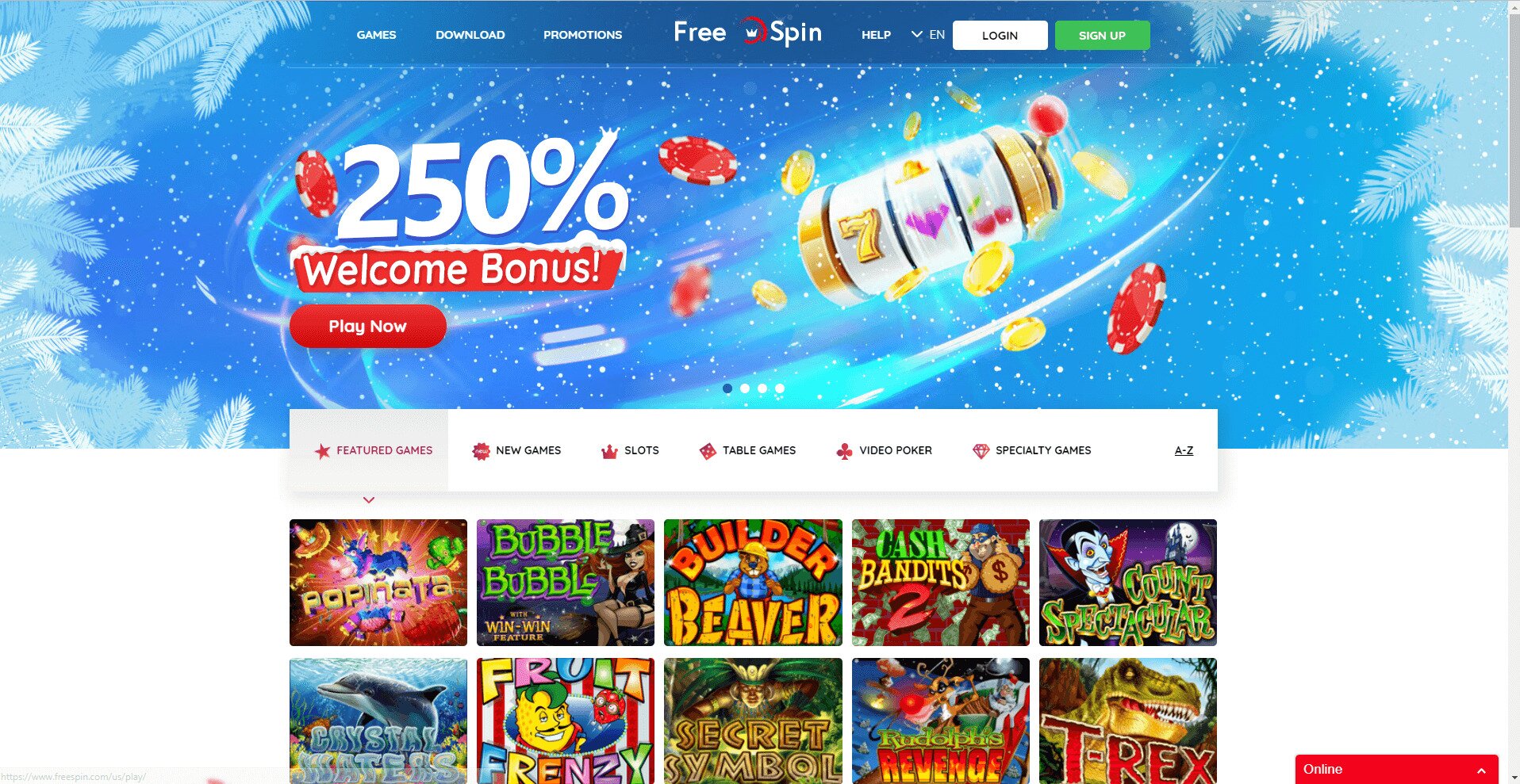 Free Spin Casino Review - Are They a Legit Casino in 2024?