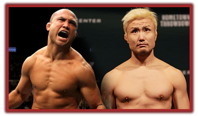 B.J. Penn and Takanori Gomi