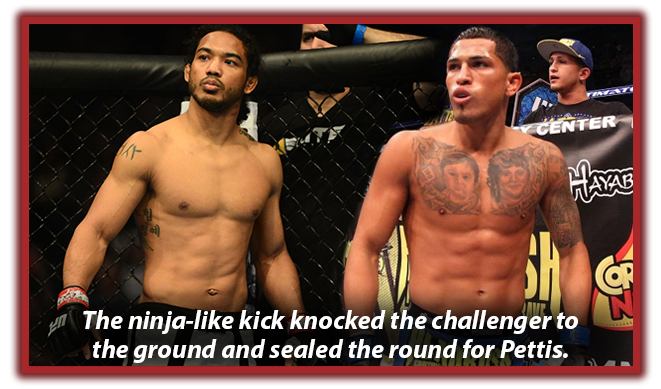 Benson Henderson and Anthony Pettis