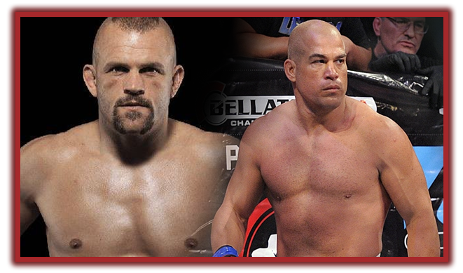 Chuck Liddell and Tito Ortiz