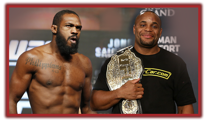 Jon Jones and Daniel Cormier