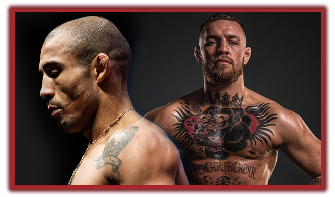 Jose Aldo and Conor McGregor