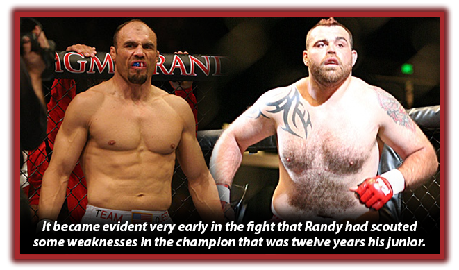 Randy Couture and Tim Sylvia