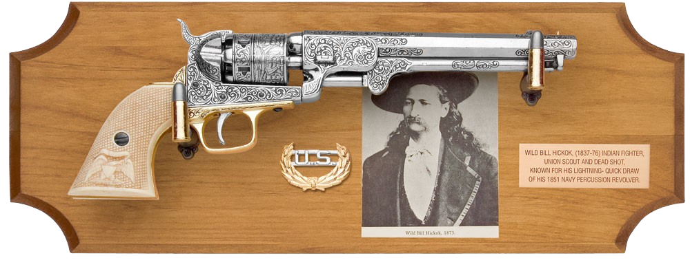 Wild Bill Hickok Gun Mount