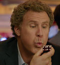 Will Ferrell Blowing Dice