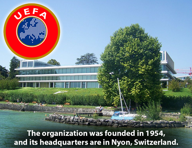 UEFA in Nyon Switzerland