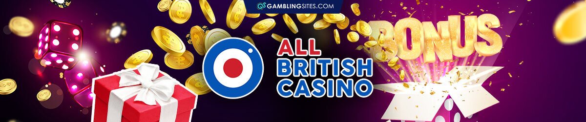 Bonuses, Gold Coins, All British Casino Logo
