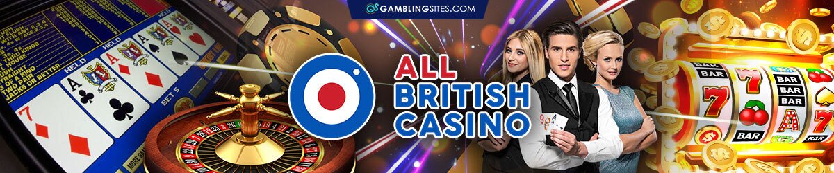 Live Dealers, Roulette Wheel, Slot Reel, All British Casino