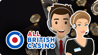 Customer Support on All British Casino