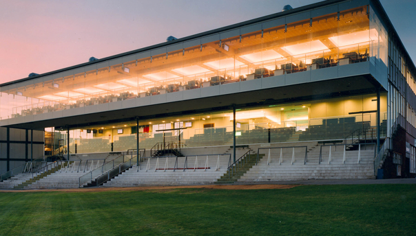 The Hampshire Stand offers excellent views of the racing.