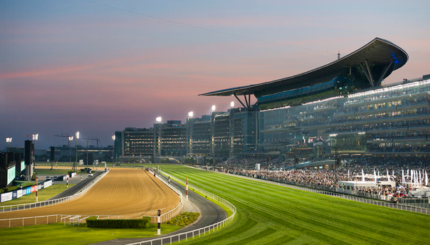 Meydan Racecourse is spectacular, to say the least.