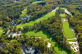 Overview of Pine Valley Golf Club