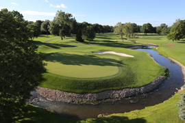 Overview of the East Course at Oak Hill Country Club