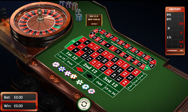Example of Playing Roulette Online