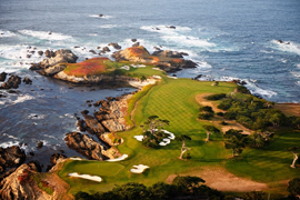 Overview of Cypress Point Golf Club