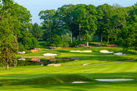 Overview  of Baltusrol Golf Club Lower Course