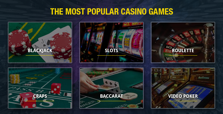Popular casino games for real money gambling