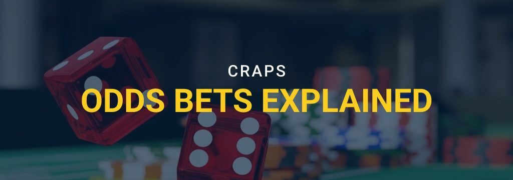 craps table with thrown dice