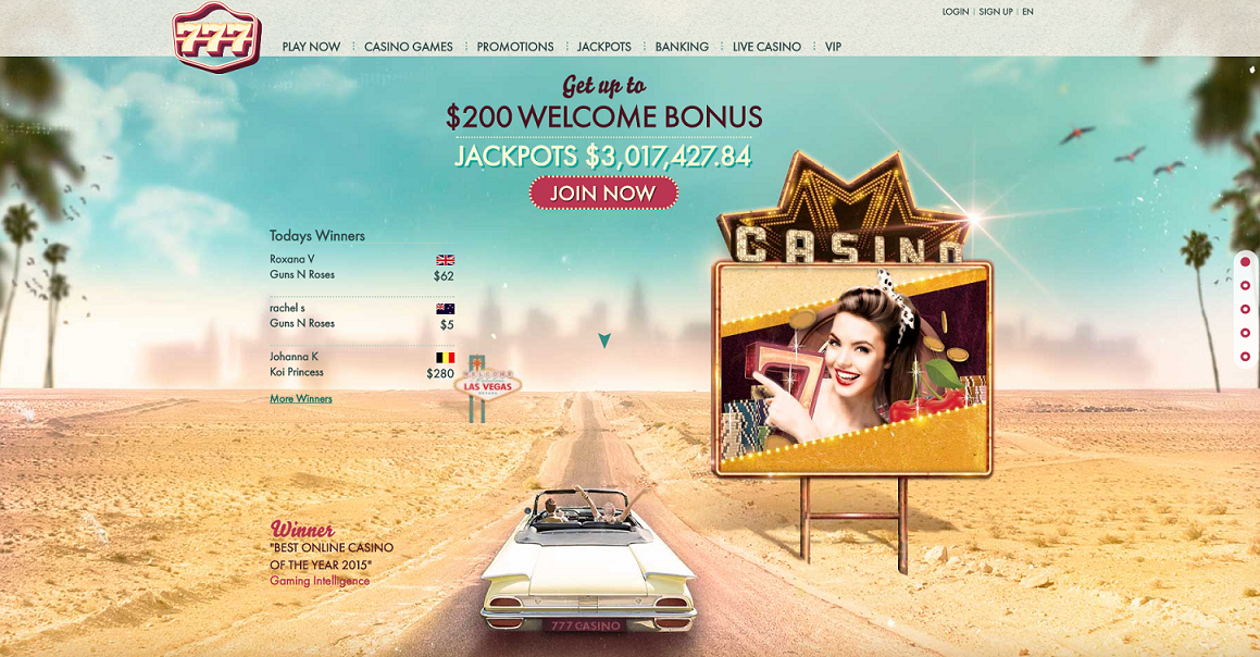 777 Casino Review 2022 An Unbiased Review Of Everything They Offer 777 Casino Screenshot 1 