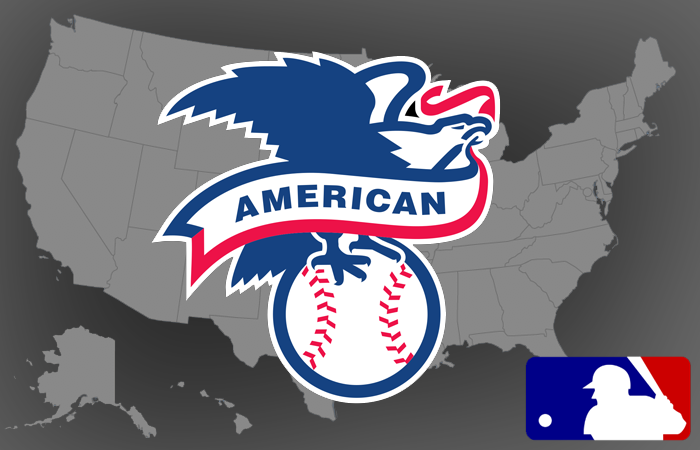 American League Logo MLB Logo