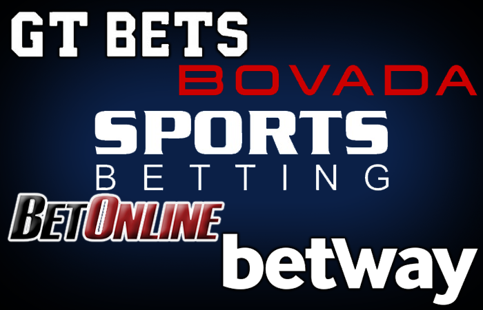 BetOnline Betway Sportsbetting.ag Bovada and GTBets Logos