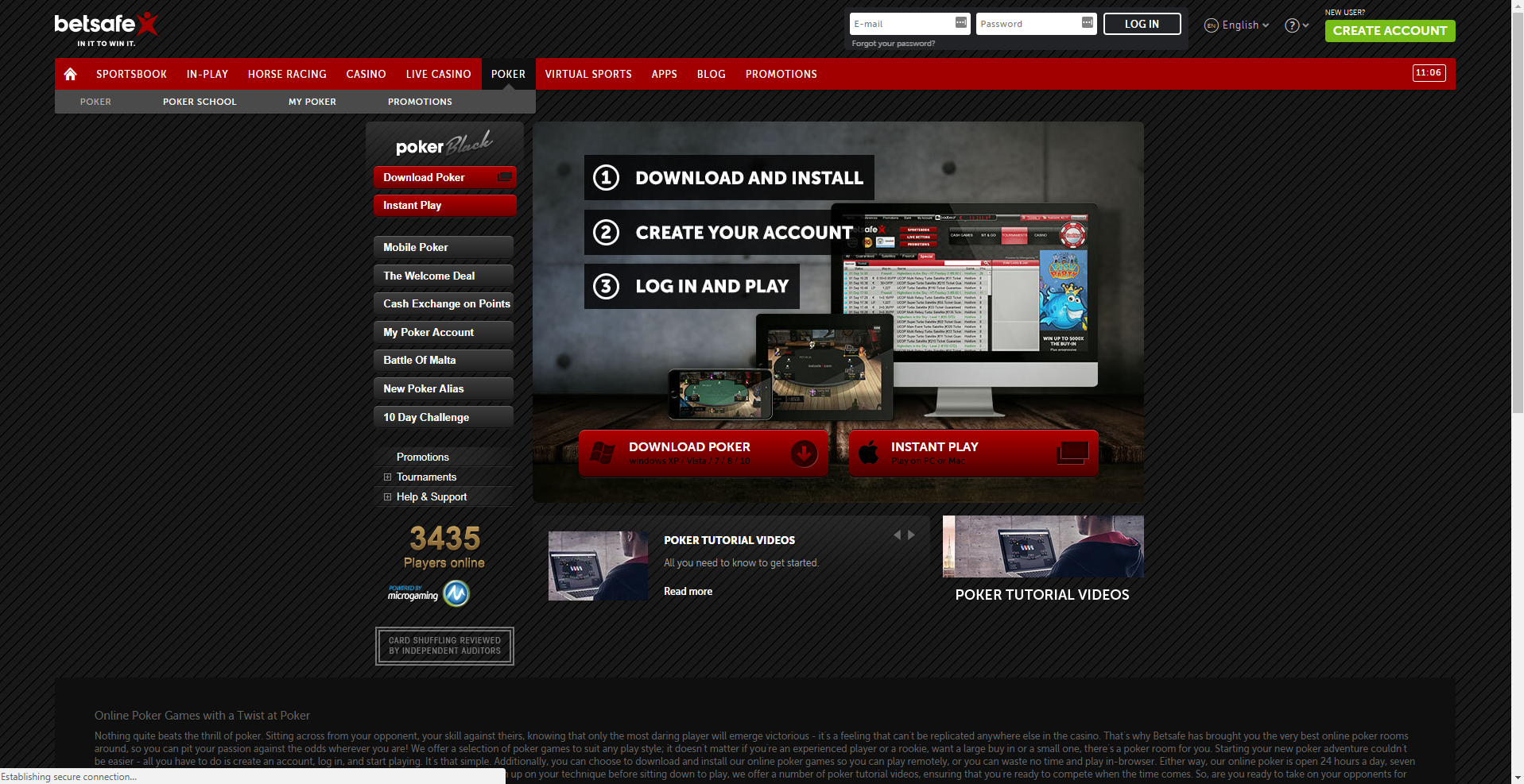 Betsafe Screenshot 5