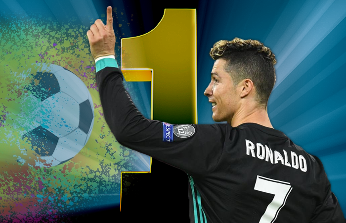 Cristiano Ronaldo is Number One