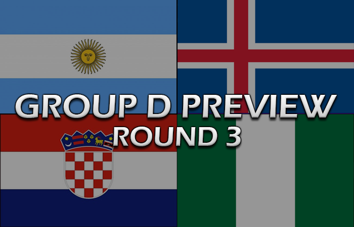 Group D Preview Round 3