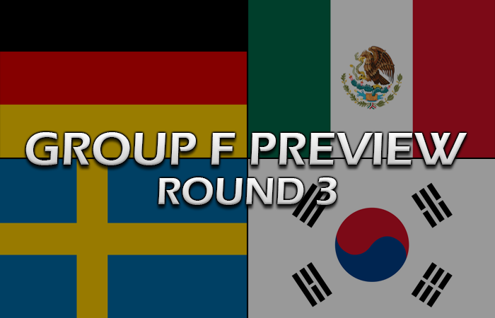 Group F Preview Round 3
