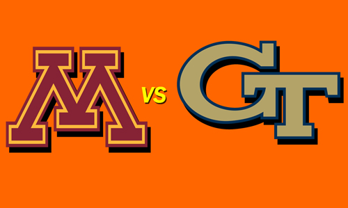 Minnesota Gophers vs Georgia Tech Yellow Jackets
