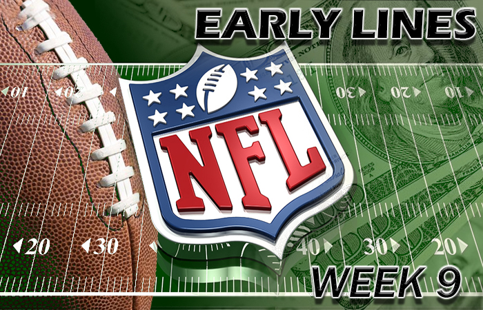 Week 9 NFL Betting Lines