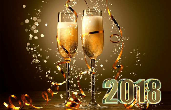 New Year's Eve Champagne 2018|Bottles of Water|Everything in Moderation|Prickly Pear Juice