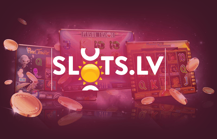 Slots.lv Logo and Online Slot Machines